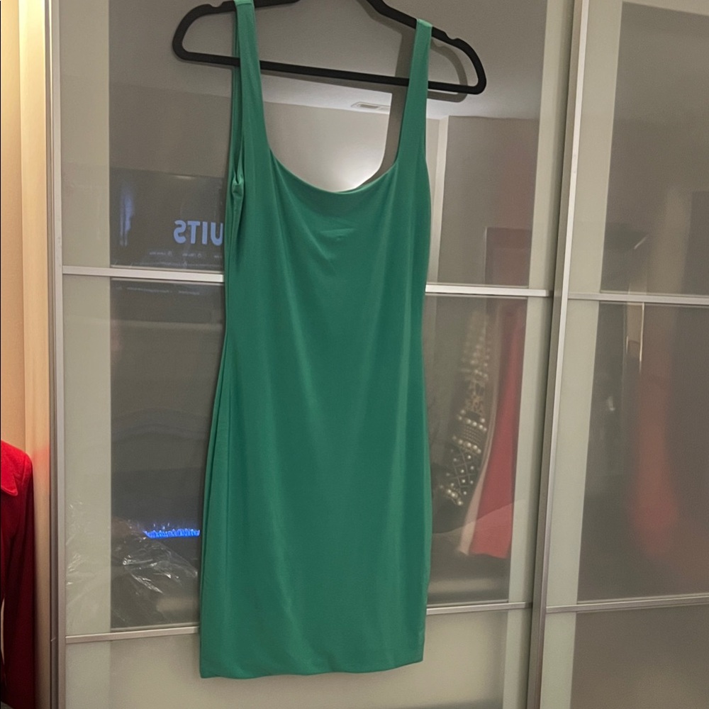 Fashion Nova Green Mini Dress